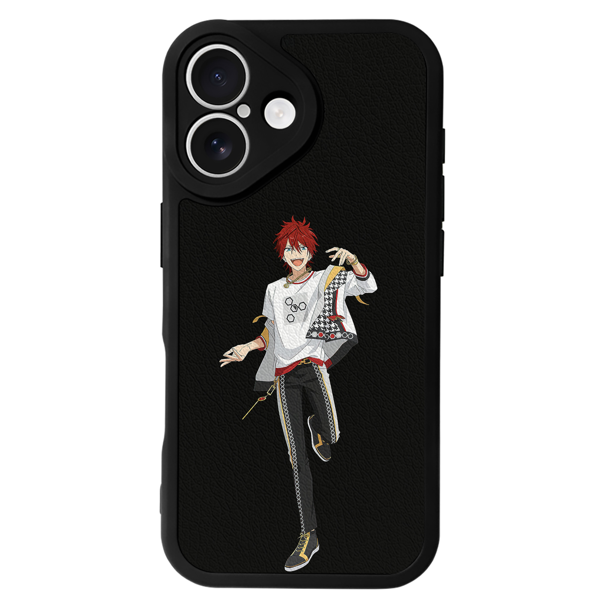 （画像用） あんさんぶるスターズ! Ensemble Stars 【iPhone 16シリーズ対応】シリコンスマホケース（レザー調） 材質：シリコン